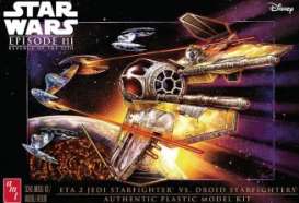Star Wars  - The Phantom Menace Jedi Starfi  - 1:48 - AMT - s1436 - amts1436 | The Diecast Company