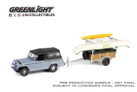 Jeep  - Jeepster Commando SC-1 1968 grey - 1:64 - GreenLight - 32320B - gl32320B | The Diecast Company