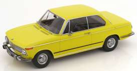 BMW  - 1602 1971 yellow - 1:18 - KK - Scale - 181073 - kkdc181073 | The Diecast Company