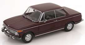 BMW  - 2002 ti 1971 darkred - 1:18 - KK - Scale - 181076 - kkdc181076 | The Diecast Company