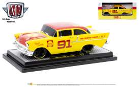 Chevrolet  - 150 Sedan 1957 yellow/red - 1:24 - M2 Machines - 40300-117A - M2-40300-117A | The Diecast Company