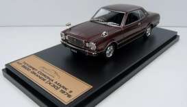 Toyopet  - Corona Mark II HT 2600 Grande 1976 metallic brown - 1:43 - Magazine Models - Mark II HT - magJPCorona | The Diecast Company