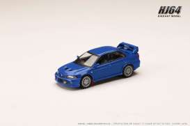 Mitsubishi  - Lancer 1999 blue - 1:64 - Hobby Japan - HJ642033ABL - HJ642033ABL | The Diecast Company