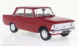 Moskvitch  - 408 1966 red - 1:24 - Whitebox - 124225 - WB124225 | The Diecast Company