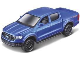Ford  - Ranger 2019 blue - 1:43 - Maisto - 18845 - mai18845 | The Diecast Company
