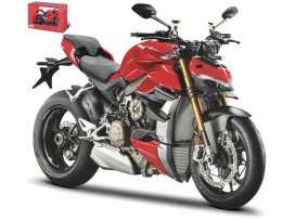Ducati  - Super Naked V4S 2020 red - 1:18 - Maisto - 20075 - mai20075 | The Diecast Company