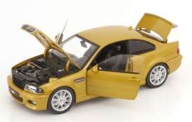 BMW  - M3 E46 2000 yellow metallic - 1:18 - Norev - 183000 - nor183000 | The Diecast Company
