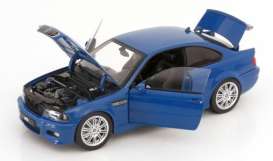 BMW  - M3 E46 2000 blue - 1:18 - Norev - 183001 - nor183001 | The Diecast Company