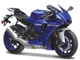Yamaha  - YZF-R1 2021 blue/grey - 1:18 - Maisto - 21837 - mai21837 | The Diecast Company