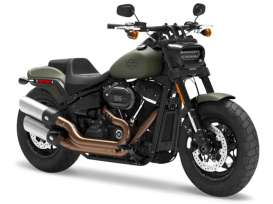Harley Davidson  - Fat Bob 114 green/black - 1:18 - Maisto - 21854 - mai21854 | The Diecast Company