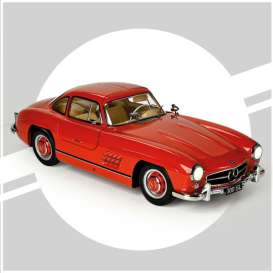 Mercedes Benz  - 300SL red - 1:8 - Ixo Modelkit - IXO-015 - IXO-015 | The Diecast Company