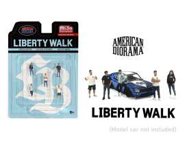 Figures Liberty Walk - Team Liberty Walk various - 1:64 - American Diorama - 2415MJ - AD2415MJ | The Diecast Company