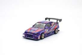 Toyota  - Sprinter Trueno AE86 N2 purple/red/white - 1:64 - Inno Models - in64-AE86N2-TECART - in64-AE86N2-TECART | The Diecast Company