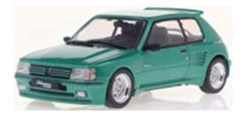 Peugeot  - 205 1992 green - 1:43 - Solido - 4310807 - soli4310807 | The Diecast Company