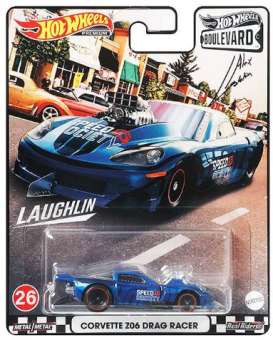 Corvette  - Z06 2012 blue - 1:64 - Hotwheels - GRL96 - hwmvGRL96 | The Diecast Company