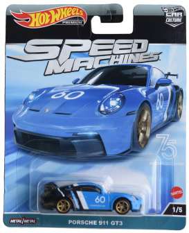 Porsche  - 911 blue/black - 1:64 - Hotwheels - HKC44 - hwmvHKC44 | The Diecast Company