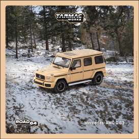 Mercedes Benz  - AMG G63 brown - 1:64 - Tarmac - T64R-040-BR - TC-T64R-040-BR | The Diecast Company