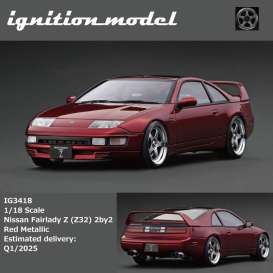 Nissan  - Fairlady Z red - 1:18 - Ignition - IG3418 - IG3418 | The Diecast Company