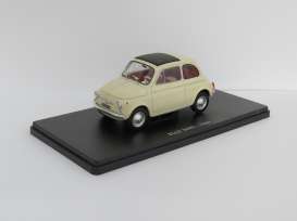 Fiat  - 1960 Cream - 1:24 - Magazine Models - 24fiat500D - mag24fiat500Dc | The Diecast Company