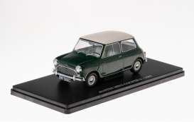 Mini  - 1965 Green - 1:24 - Magazine Models - 24minicooperS - mag24minicooperSg | The Diecast Company