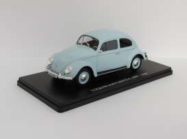 Volkswagen  - 1960 Blue - 1:24 - Magazine Models - 24vwbeetle1200 - mag24vwbeetle1200b | The Diecast Company