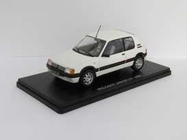 Peugeot  - 1985 White - 1:24 - Magazine Models - 24peugeot205GTI - mag24peu205GTIw | The Diecast Company