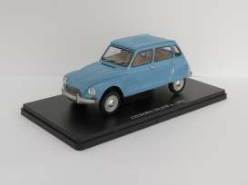 Citroen  - 1970 Blue - 1:24 - Magazine Models - 24citroendyane6 - mag24cidyane6b | The Diecast Company