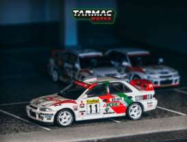 Mitsubishi  - Lancer Evo II various - 1:64 - Tarmac - T64G-049-95MCR11 - TC-T64G-049-95MCR11 | The Diecast Company