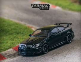 Mercedes Benz  - C 63 AMG Coupe black - 1:64 - Tarmac - T64G-009-MB - TC-T64G-009-MB | The Diecast Company