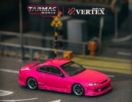 Nissan  - Silvia S15 pink - 1:64 - Tarmac - T64G-023-PI - TC-T64G-023-PI | The Diecast Company