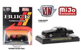 Buick  - Grand National Custom 1987 black - 1:64 - M2 Machines - 31500-MJS70 - M2-31500MJS70 | The Diecast Company