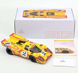 Porsche  - 917K 1970 red/yellow - 1:12 - Norev - 127506 - nor127506 | The Diecast Company