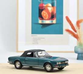 Peugeot  - 504 cabriolet 1969 blue - 1:18 - Norev - 184819 - nor184819 | The Diecast Company