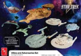 Star Trek  -  Adversaries & Allies Ship Set  - 1:2500 - AMT - s1443 - amts1443 | The Diecast Company