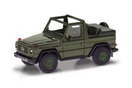 Mercedes Benz  - G 1989 green - 1:87 - Herpa - 700849 - herpa700849 | The Diecast Company