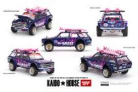 Datsun  - 510 Wagon 4x4 1969 purple/pink - 1:64 - Mini GT - KHMG149 - MGTKHMG149 | The Diecast Company