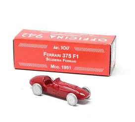 Ferrari  - 375 Red - 1:76 - Officina 942 - 3017 - Off3017 | The Diecast Company