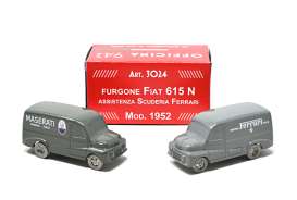 Fiat  - 615 Grey - 1:76 - Officina 942 - 3024a - Off3024A | The Diecast Company