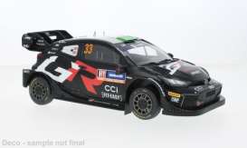 Toyota  - Yaris  2024 black/red/white - 1:18 - IXO Models - rmc200 - ixrmc200 | The Diecast Company