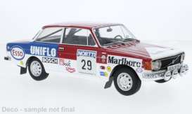 Volvo  - 142 1973 white/red/blue - 1:18 - MCG - MCG18528 - MCG18528 | The Diecast Company