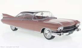 Cadillac  - Eldorado Seville 1959 light pink - 1:24 - Whitebox - 124235 - WB124235 | The Diecast Company