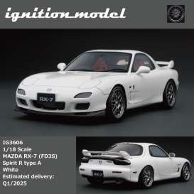 Mazda  - RX-7 white - 1:18 - Ignition - IG3606 - IG3606 | The Diecast Company