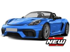 Porsche  - 718 Spyder RS 2024 blue - 1:43 - Bburago - 30472B - bura30472B | The Diecast Company