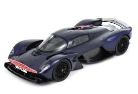 Aston Martin  - Valkyrie 2021 blue - 1:18 - Schuco - S18U00067 - schucoS18U00067 | The Diecast Company