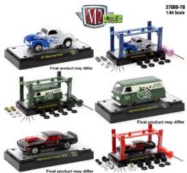 Assortment/ Mix  - Model kit series 70 various - 1:64 - M2 Machines - 37000-70 - M2-37000-70 | The Diecast Company