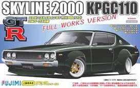 Nissan  - KPGC110 Skyline 2000 GT-R Full  - 1:24 - Fujimi - 046716 - fuji046716 | The Diecast Company