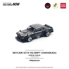 Nissan  - Skyline GT-R V8 Drift black - 1:64 - Pop Race Limited - PR640144 - PR640144 | The Diecast Company