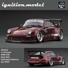   - RWB 930 dark red - 1:18 - Ignition - IG3622 - IG3622 | The Diecast Company