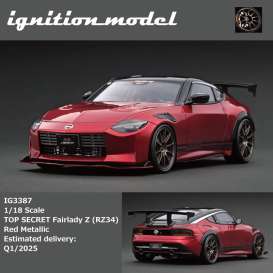   - TOP SECRET Fairlady Z (RZ34)  red - 1:18 - Ignition - IG3387 - IG3387 | The Diecast Company