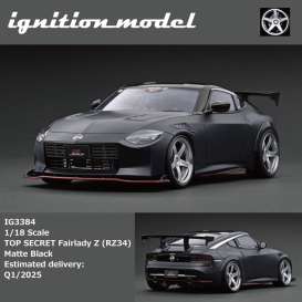   - TOP SECRET Fairlady Z (RZ34)  black - 1:18 - Ignition - IG3384 - IG3384 | The Diecast Company